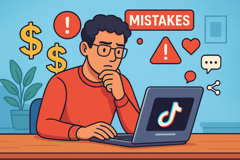 Common mistakes bloggers make with TikTok Ads